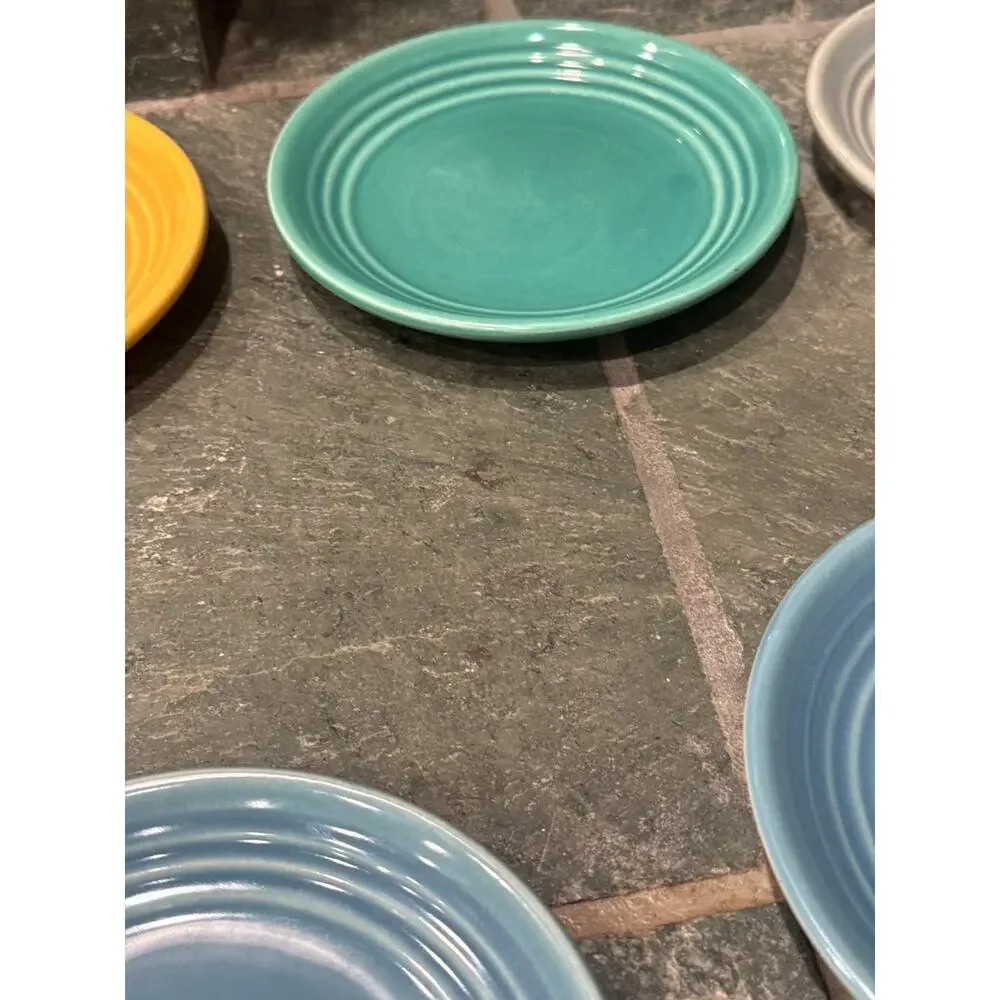 Vintage Bauer Pottery Ringware 6 inch Bread Butter Plates Choose Color Quantity